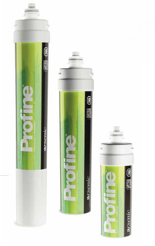 Cartouche filtrante à eau - PROFINE® ARSENIC - PROFINE SRL UNIPERSONALE - pour filtration fine / en plastique / à usage général