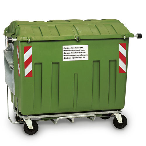 Conteneur à déchets en plastique - ECOMIX 2000 - ROPLAST SRL - à chargement vertical / pour déchets urbains
