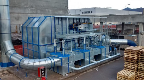 Système d'oxydation thermique - VENTILAZIONE INDUSTRIALE SRL - régénératif / pour la réduction de COV