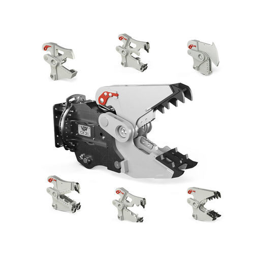 Pince hydraulique de démolition pour démolition primaire - CK series - VTN EUROPE S.P.A. - pour démolition secondaire