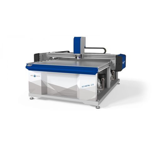 Machine de découpe CNC - MECACUT NL series - MECANUMERIC - à couteau / pour latex / pour caoutchouc