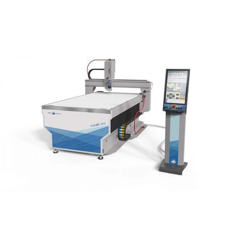 Machine de découpe au jet d'eau - PUREJET series - MECANUMERIC - pour bois / pour caoutchouc / pour carton