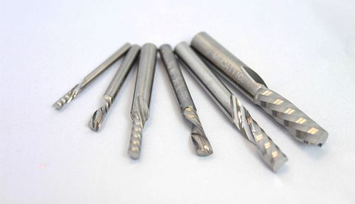 Fraise carbure monobloc - COMPO series - MECANUMERIC - pour matières plastiques / angle helix / à 1 dent