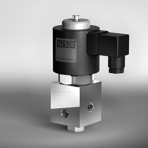 Électrovanne haute pression - 75HD - GSR Ventiltechnik GmbH & Co. KG - à commande directe / 3 voies / NF