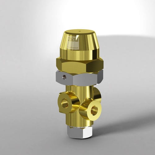 Vanne à clapet - 2/292 - GSR Ventiltechnik GmbH & Co. KG - à commande pneumatique / pour gaz / filetée