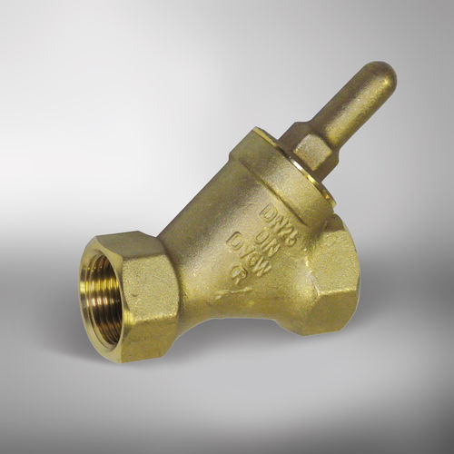 Clapet anti-retour à piston - 03 - GSR Ventiltechnik GmbH & Co. KG - pour gaz / fileté / en acier inoxydable