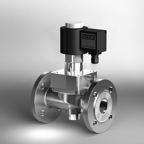 Électrovanne haute pression - 1/041  - GSR Ventiltechnik GmbH & Co. KG - à commande assistée / 2 voies / NF