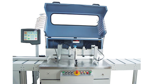 Machine à scier circulaire - UTG 400-800 - Hecht Electronic AG - pour aluminium / pour plastique / de profilés