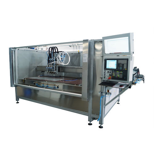 Machine de soudage laser - bsk + BTV GmbH - contrôlée par PLC / sur pieds / de goujons