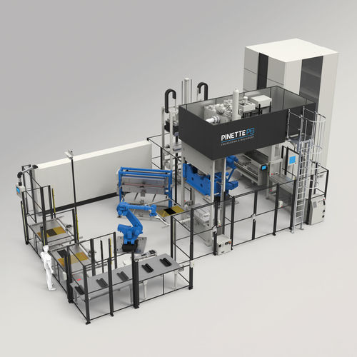 Presse hydraulique - PINETTE EMIDECAU INDUSTRIES - d'estampage / de process / de production