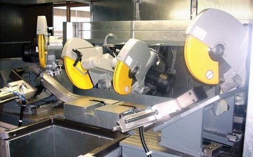 Scie circulaire - Jörg Neu GmbH Maschinenbau u. Handel - pour aluminium / pour profilés / 4-têtes