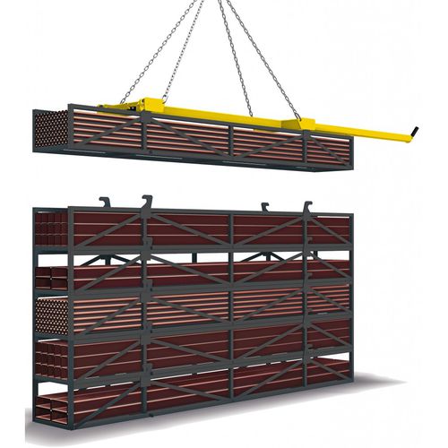 Magasin automatique horizontal - LP - Karl H. Bartels GmbH - pour produits longs / pour barres en fer