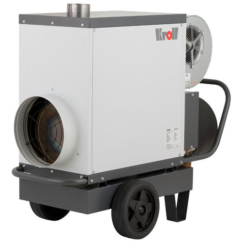 Générateur d'air chaud mobile - M25 - Kroll Energy GmbH - à gaz / à gasoil / multicombustible