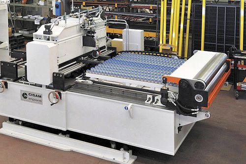 Alimentateur pour procédé de découpage fin - CISAM IMPIANTI s.r.l. Press Feeding Equipment - à rouleaux / pour presse / automatique
