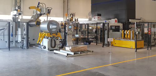 Ligne d'alimentation de presse compacte - CISAM IMPIANTI s.r.l. Press Feeding Equipment
