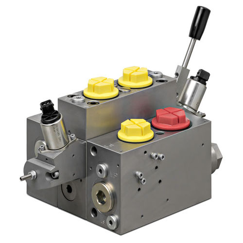 Distributeur hydraulique à tiroir - APV-22 - Fluitronics GmbH - à levier / compact / proportionnel