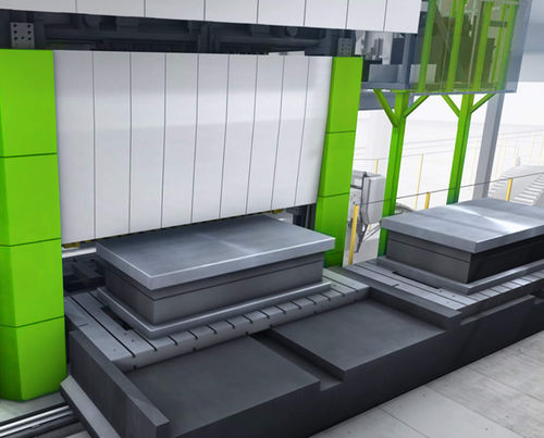 Système de transfert pour ruban - ebu AUTOMATION - ebu Umformtechnik GmbH - de manutention / à ferraille