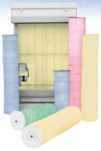 Matériau filtrant en fibre - Roll-O-Mat series - AAF International - de poussière / pour filtre à déroulement