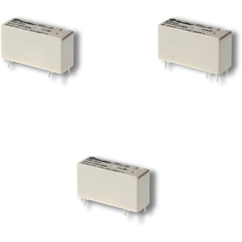 Relais électromécanique bas profil - 43 series - FINDER S.p.A. con unico socio - 24 Vcc / 12 Vcc / 48 Vcc