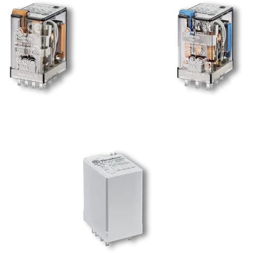 Relais électromécanique 12 Vcc - 55 series - FINDER S.p.A. con unico socio - 24 Vcc / 48 Vcc / 6 Vcc