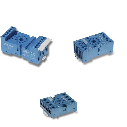 Support de relais électromécanique - 90 series - FINDER S.p.A. con unico socio - pour circuit imprimé