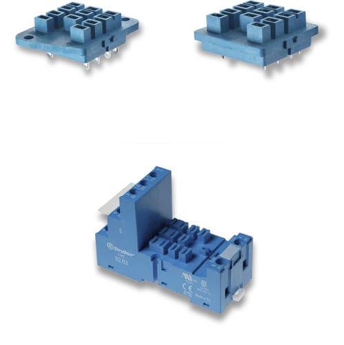 Support de relais électromécanique - 92 series - FINDER S.p.A. con unico socio - pour circuit imprimé
