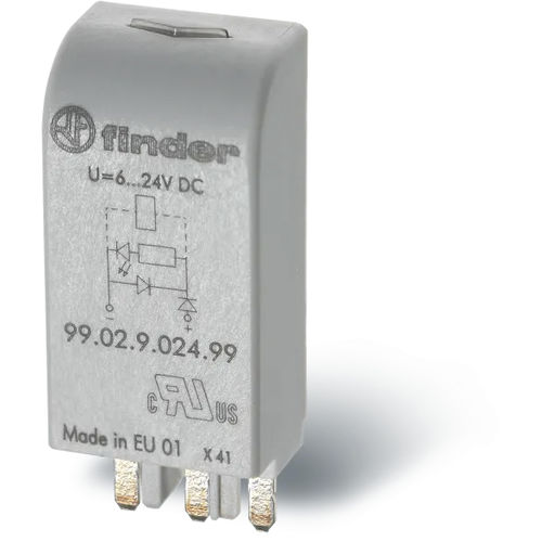 Module relais DC - 99 series - FINDER S.p.A. con unico socio - AC / de commutation