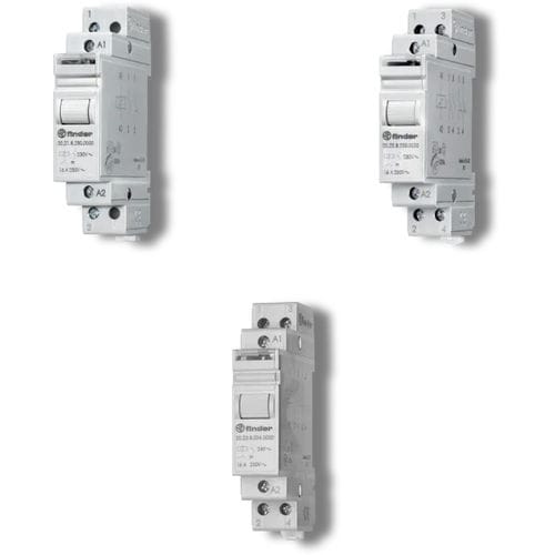Télérupteur modulaire - 20 series - FINDER S.p.A. con unico socio - électromécanique / sur rail DIN
