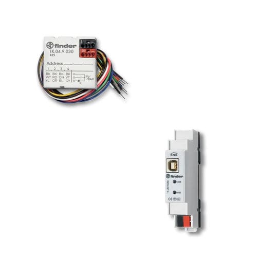Module d'interface KNX - 1K series - FINDER S.p.A. con unico socio - USB / de puissance