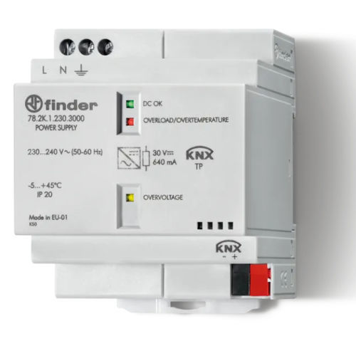 Alimentation électrique sur rail DIN - 78.2K - FINDER S.p.A. con unico socio - DC / à sortie simple / SMPS
