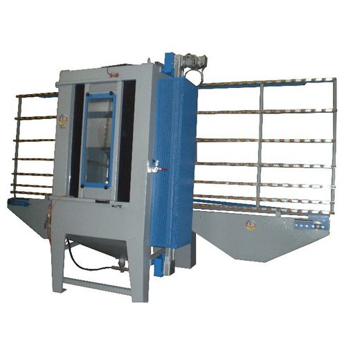 Cabine de sablage à injecteur - GSK - Gläsner Sandstrahl Maschinenbau GmbH - automatique / à convoyeur