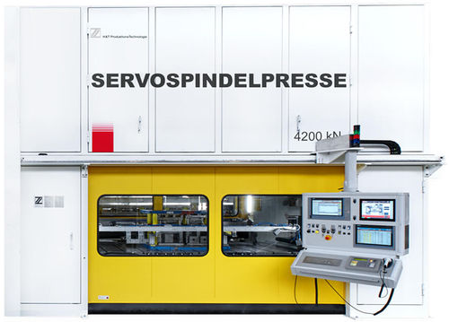 Presse motorisée - SSP4-4200 - H&T ProduktionsTechnologie GmbH - de formage / d'estampage / de flans