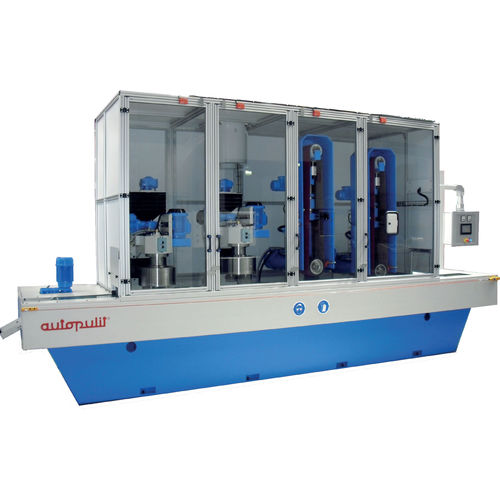 Ébavureuse à bande - E4-200 / 2UT + 2PL - AUTOPULIT - ponceuse