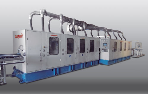 Machine de polissage pour métaux - E4-200/8UT(4T+4B) - AUTOPULIT - de tube / automatique / à deux têtes
