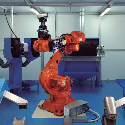 Cellule robotisée de rectification - CR-150/2UL-100+1UPD-150+2UP-850 - AUTOPULIT - de polissage / pour rectification