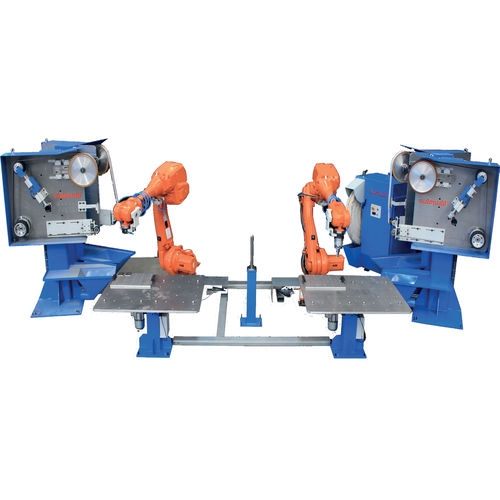 Cellule robotisée de rectification - CR-60/2UL+2UL+PDG - AUTOPULIT - de polissage