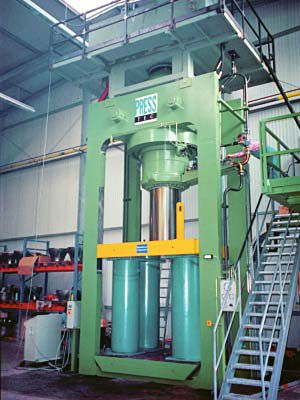 Presse hydraulique - HMS 1600 - Presstec Pressentechnologie GmbH - de formage / à chaud