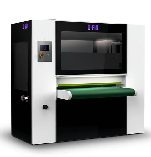 Ébavureuse à bande - DS1200 - Q-Fin Quality Finishing Machines - de découpe / de rayonnage des angles / de finition
