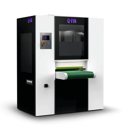 Ébavureuse à bande - DS600 - Q-Fin Quality Finishing Machines - de découpe / pour tôle / compacte