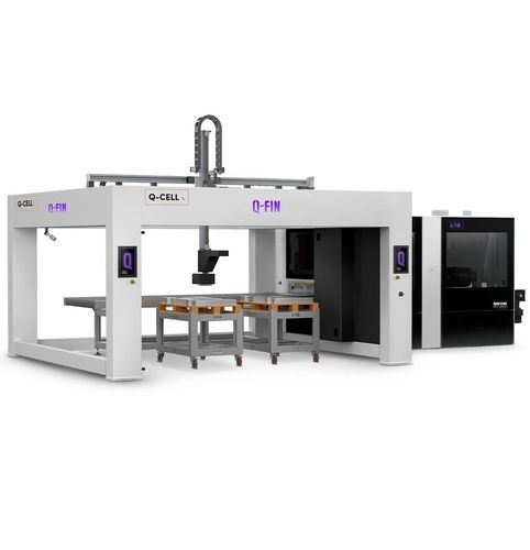 Cellule robotisée de chargement - Q-Cell Cartesian - Q-Fin Quality Finishing Machines - de finition / de déchargement / de manutention