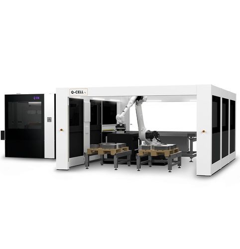 Cellule robotisée de finition - Q-Cell Robot - Q-Fin Quality Finishing Machines - de déchargement / de chargement / pour machine-outil
