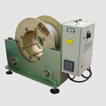 Dévidoir motorisé - SAB/1000/1000/10M/ST40 - SOPREM - automatique / de câbles / à expansion de mandrin hydraulique
