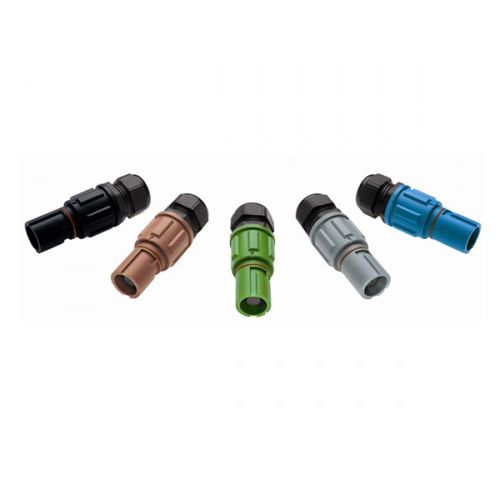 Connecteur d'alimentation électrique - Ten47 - coaxial / mâle-femelle / à verrouillage