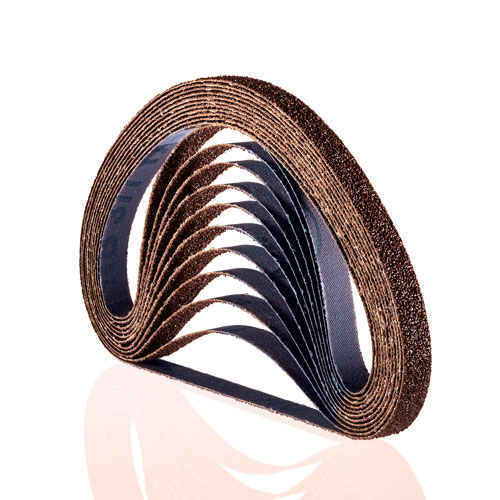 Bande abrasive en céramique - RB 346 23 MX - HERMES - en oxyde d'aluminium / résine / cylindrique