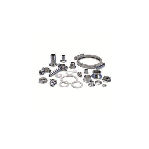 Raccord hydraulique - Tri-Clover®  - Alfa Laval - à souder / coudé / en inox