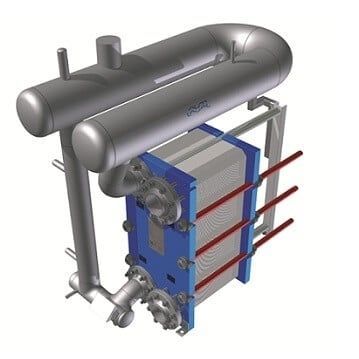Séparateur de liquides - U-Turn - Alfa Laval - d'huile / vertical / compact