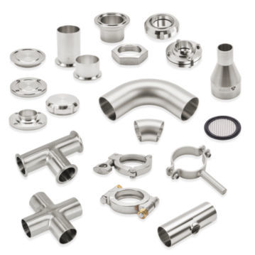 Raccord pour eaux usées - BS 4825 - Alfa Laval - à visser / ISO / ASME BPE