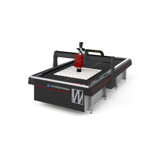 Ligne de finition pour la pierre - HYDROFINISH -WHF 510 - Waterjet Corporation s.r.l. - de brossage / de découpe / automatique
