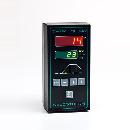 Contrôleur de température double affichage à LED - TC 80 - Weldotherm GmbH - PID / programmable / de chauffage