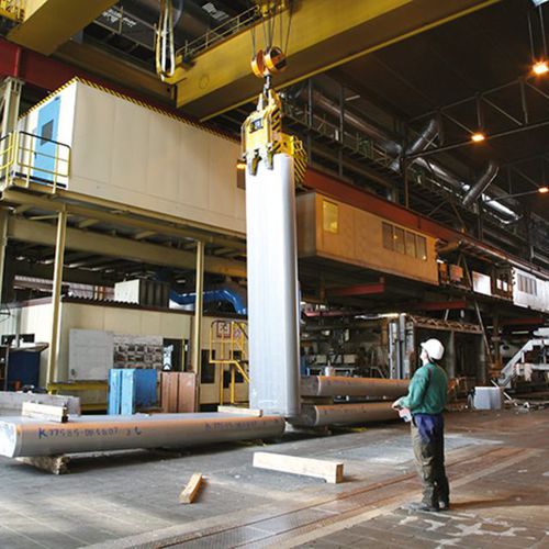 Pince de levage pour dalle - WIMO-Hebetechnik GmbH - verticale / mécanique